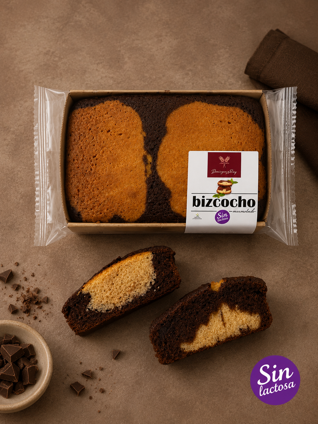 Bizcocho marmolado Bizcocho marmolado