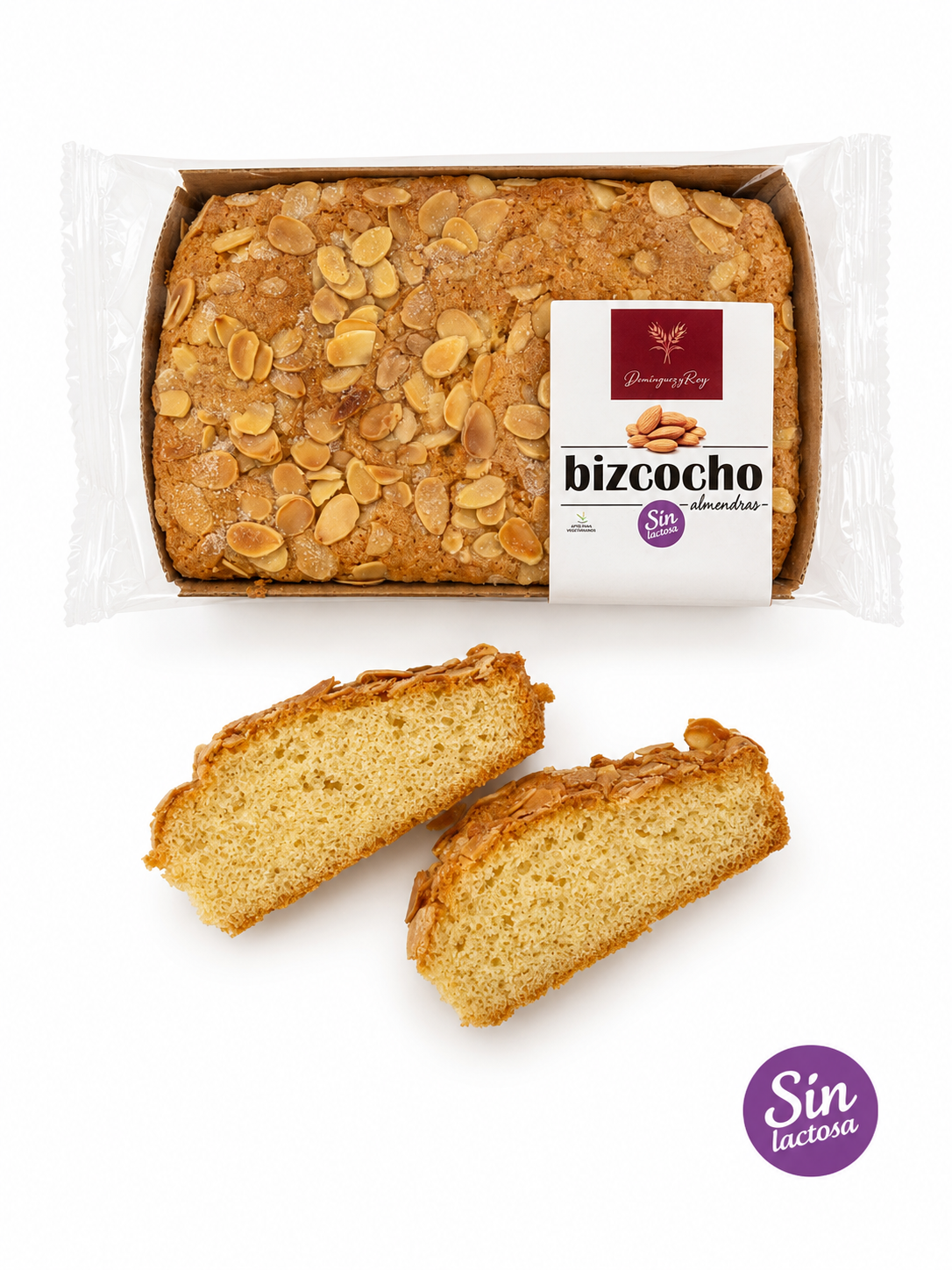 Bizcocho de almendras Bizcocho de almendras