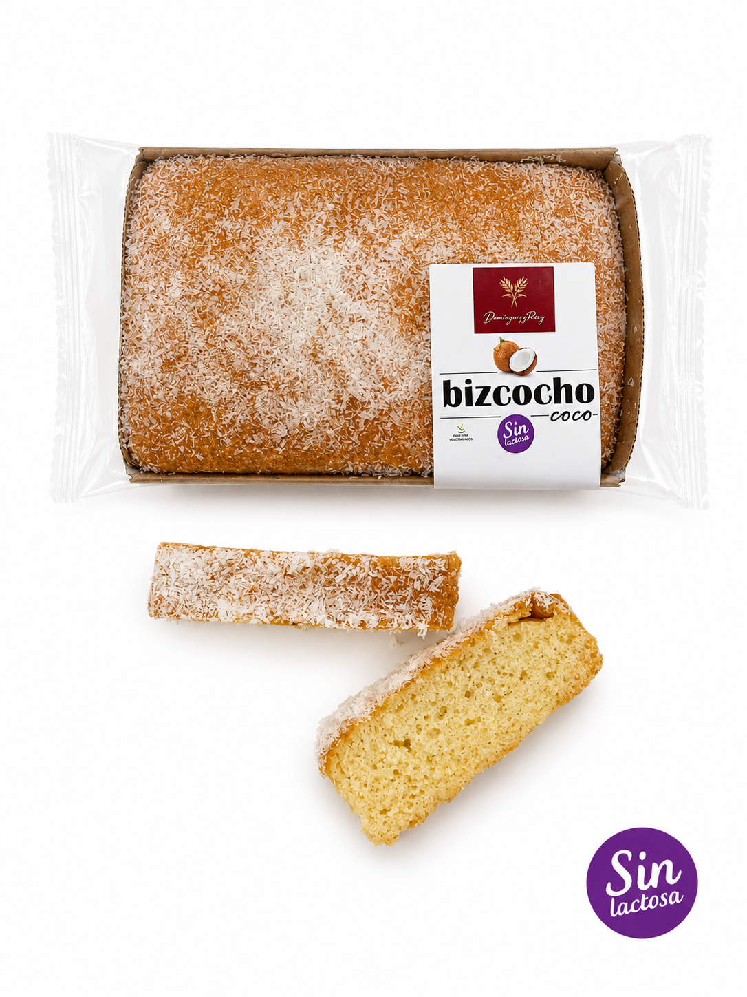Bizcocho de coco Bizcocho de coco