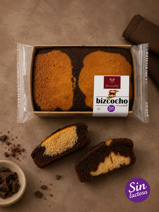 Bizcocho marmolado