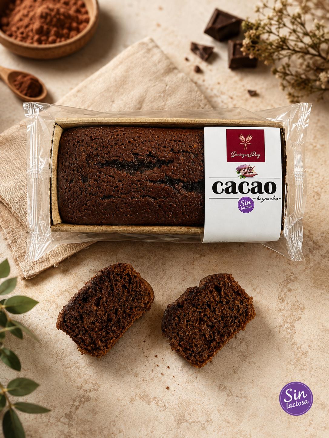 Bizcocho de Cacao - Tierno y con sabor a chocolate
